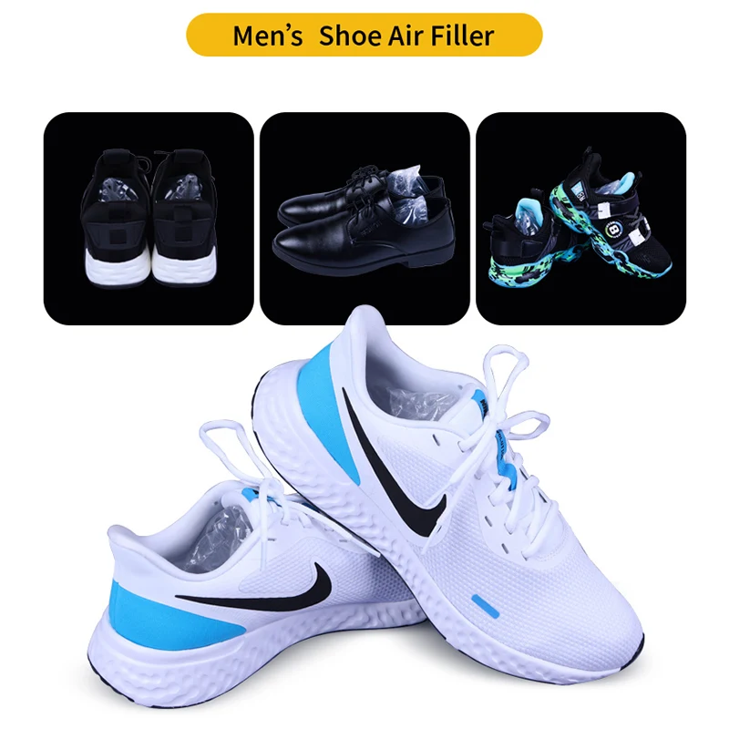 2023 Hot Sales Adjustable Plastic Shoe Trees Airbag Light Weight  Air Filler Holder For Shoe New Designer Shoe Inflate