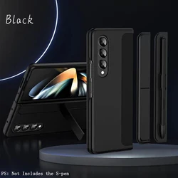 Hot selling TPU PC phone case with stand mobile cover for samsung Z FOLD 3/4