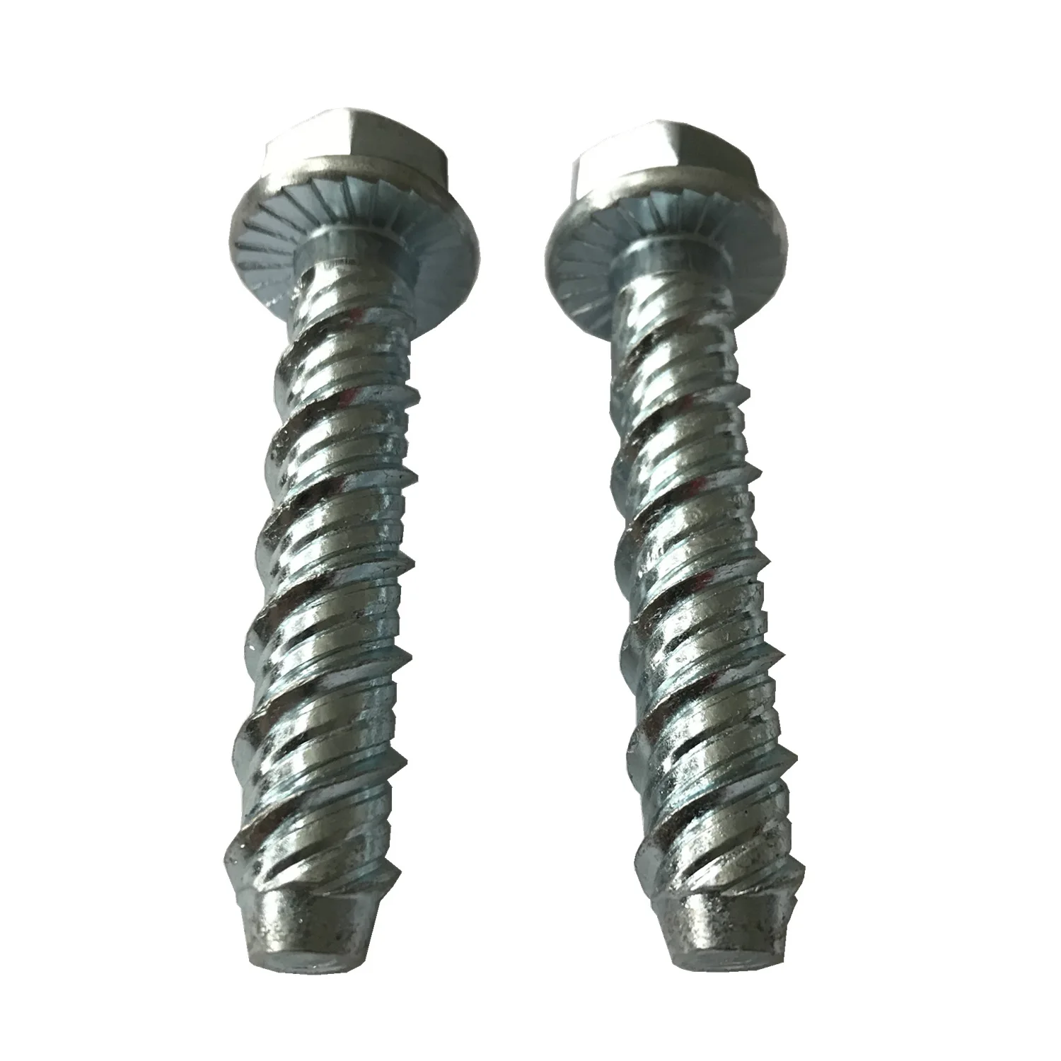 Steel galvanized hex concrete wall hex bolt wedge bolt screw anchor