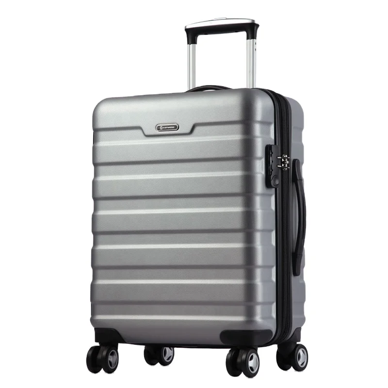 Shanghai Manufacturer trolley case Travel suitcase  conwood luggage  ABS Material trolley luggage