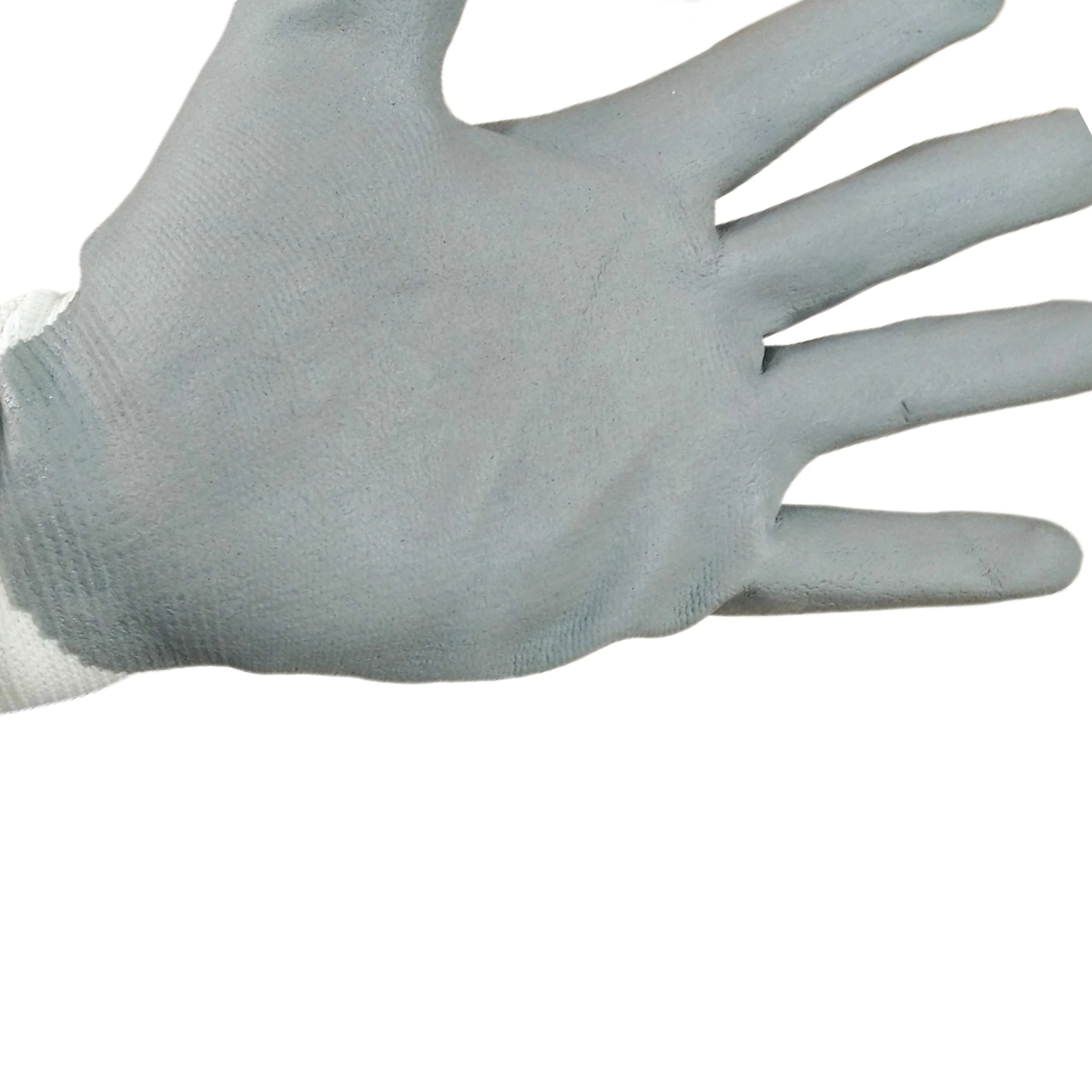 China Supplier 13 Gauge Nylon /Polyester Lining  Coated With Nitrile Foam Gloves