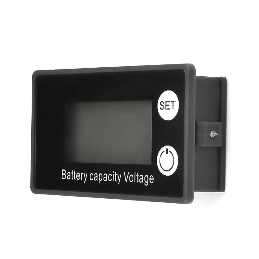 12V 24V 48V Waterproof Battery Capacity Indicator DC8-100V Lead Acid Lithium LiFePO4 Car Battery Tester Meter