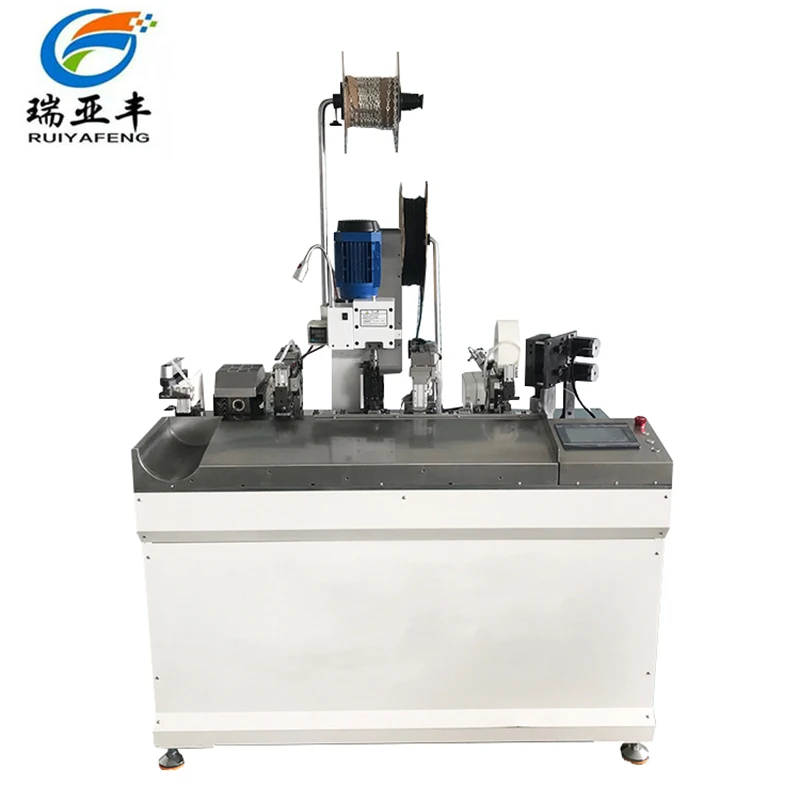 
CS099 Automatic Cable Heat-shrink Tubing Inserting and Heating Machine 