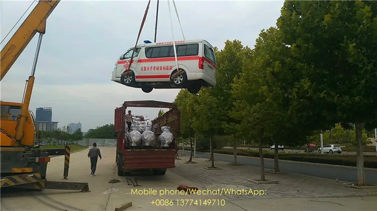 Jinbei Chassis Middle Roof toy0ta Diesel Engine Hospital ICU Transit Medical Clinic Ambulance