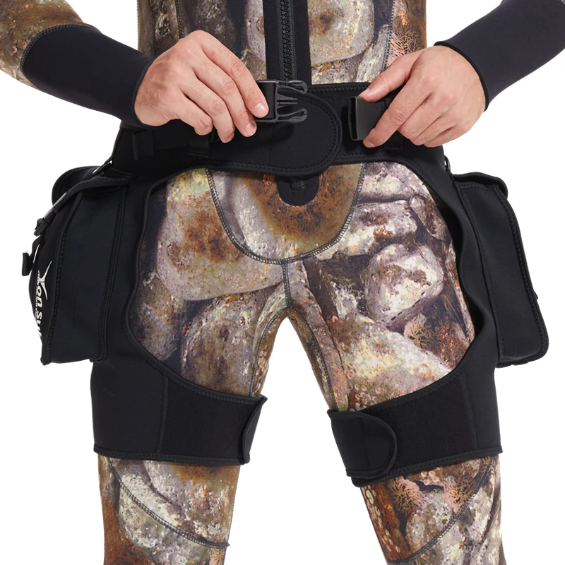 Spearfishing neoprene diving shorts technical pants with Large pocket