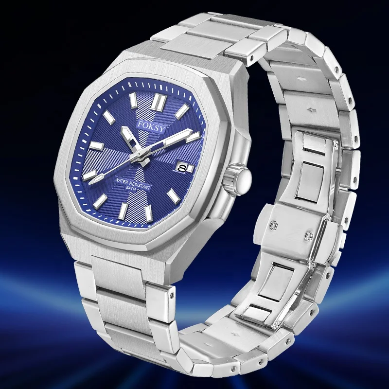 New design your Own Watch Classic Luxury Custom with Logo Minimalistic All Stainless Steel Hand Wrist Quartz Watch For Men