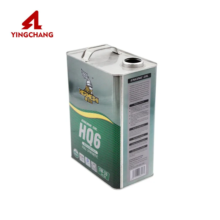 Tin Can Oil Refrigeration Oil Tin Can Plastic Container Engine Oil