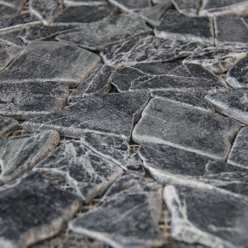 Cheap Travertine Bathroom Wall Cladding Antique marble mosaic tile