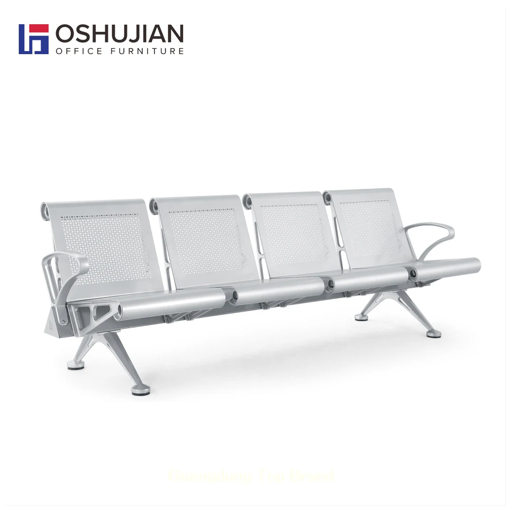 Customized Office public chair 3 4 5 6seat in airport reception furniture waiting room beam link waiting bench chair