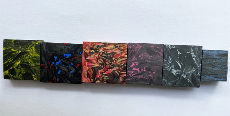 New watch case material carbon fiber watch with custom made  design