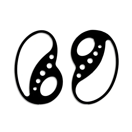 
The spot Anti-drop Silicone ear hook anti-sweat sports wireless headset customizable suit 