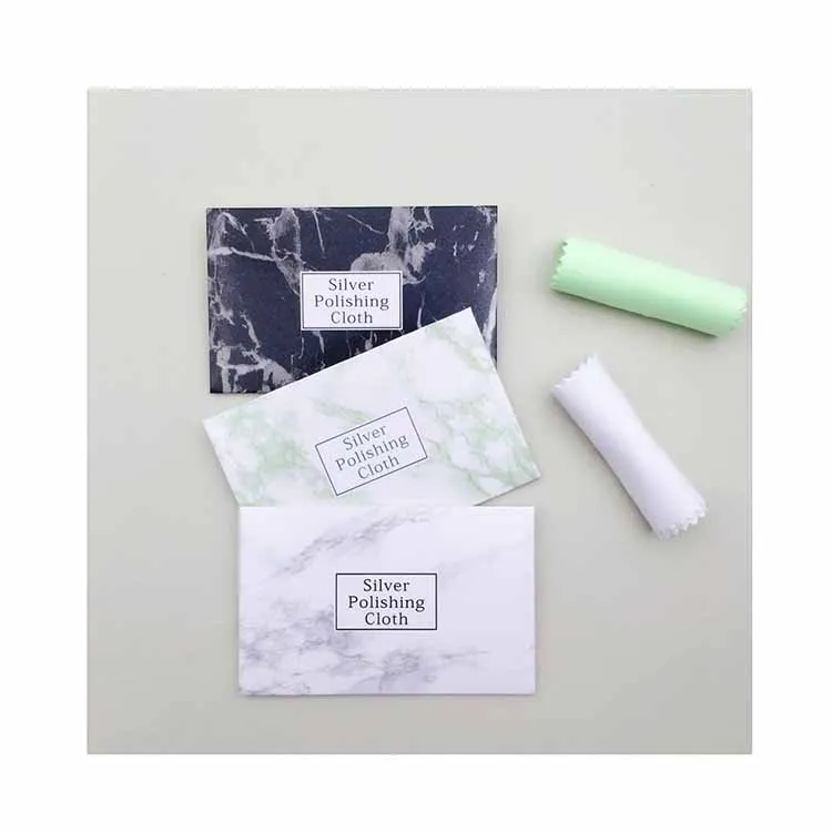 Wholesale Anti-Tarnish Microfiber Velvet Silver Gold Custom Jewelry Polishing Cloth Antitarnish