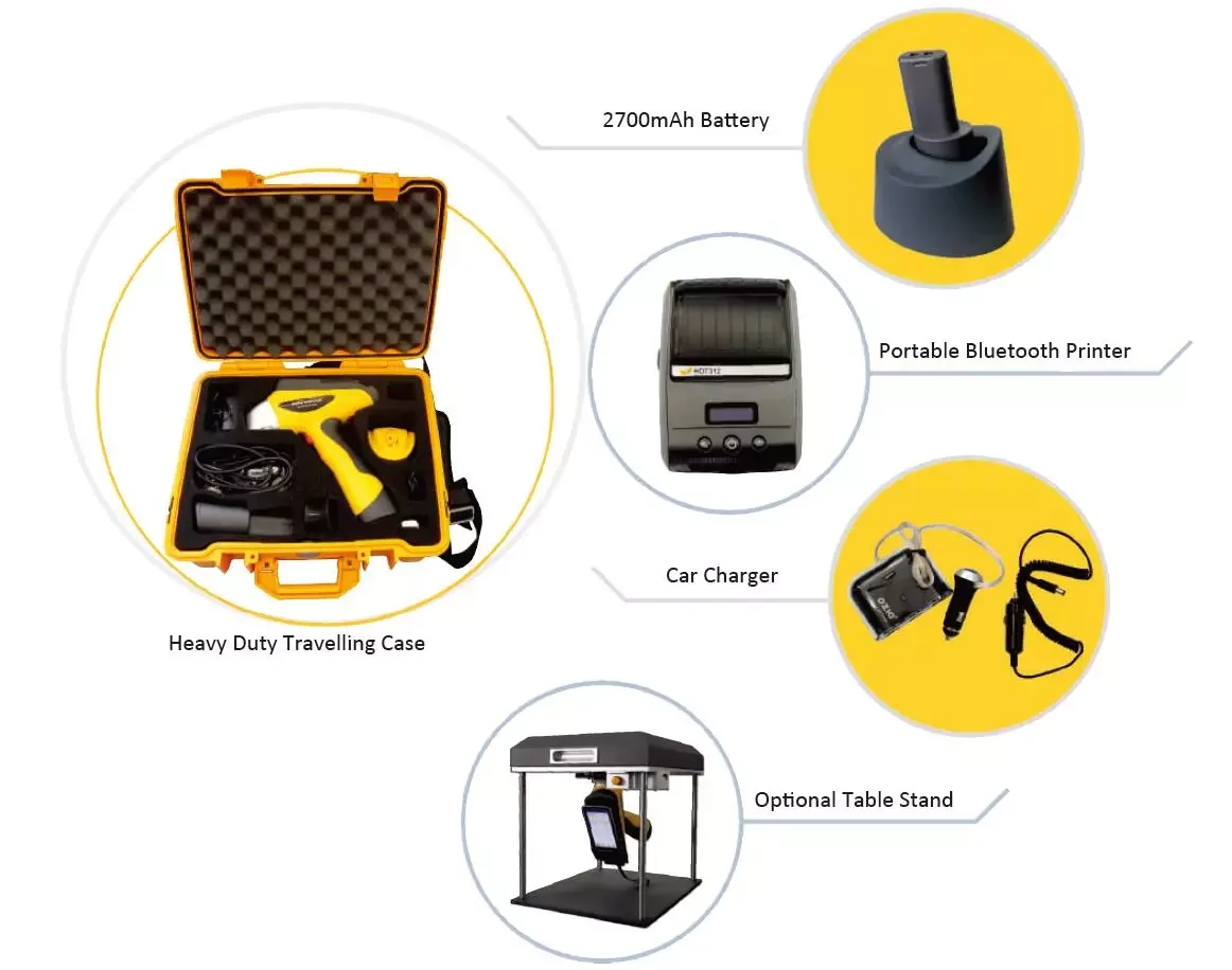 Handheld XRF Spectrometer EXP-5000 XRF Analyzer Gold alloy Testing Machine spectrometer mini tester Explorer 3000/5000/7000/9000