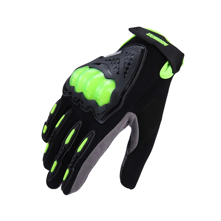 Motorcycle Gloves Touch Screen Waterproof Four Season Anti-slip Wear-resistant Touch-screen Full-finger Gloves for Cycling