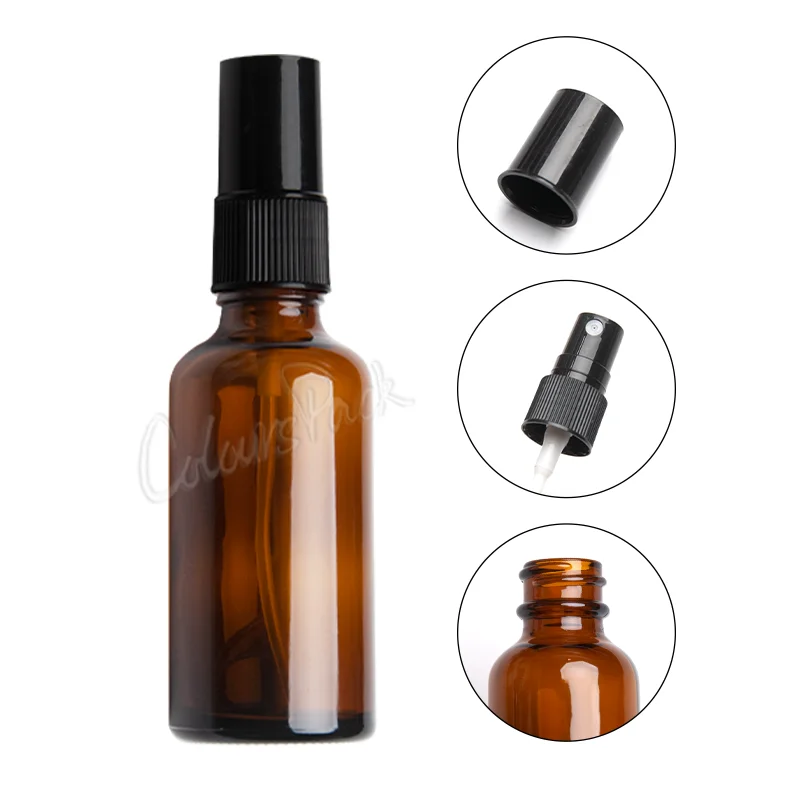 5ml 10ml 15ml 20ml 30ml 50ml 60ml 100ml empty cosmetic glass spray bottle