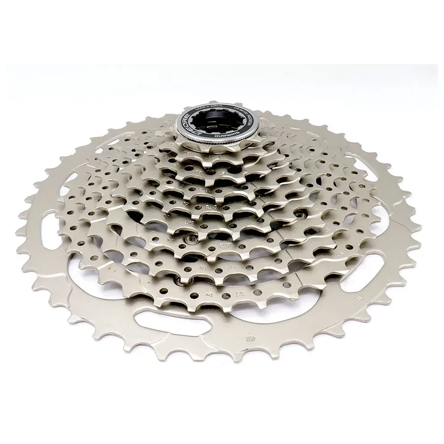 SHIMANO DEORE M4100 10 В групповой набор M4100 зубчатая Кассетная Звездочка 11-42 т/11-46 т маховик M4120 M5120 задняя цепь HG54
