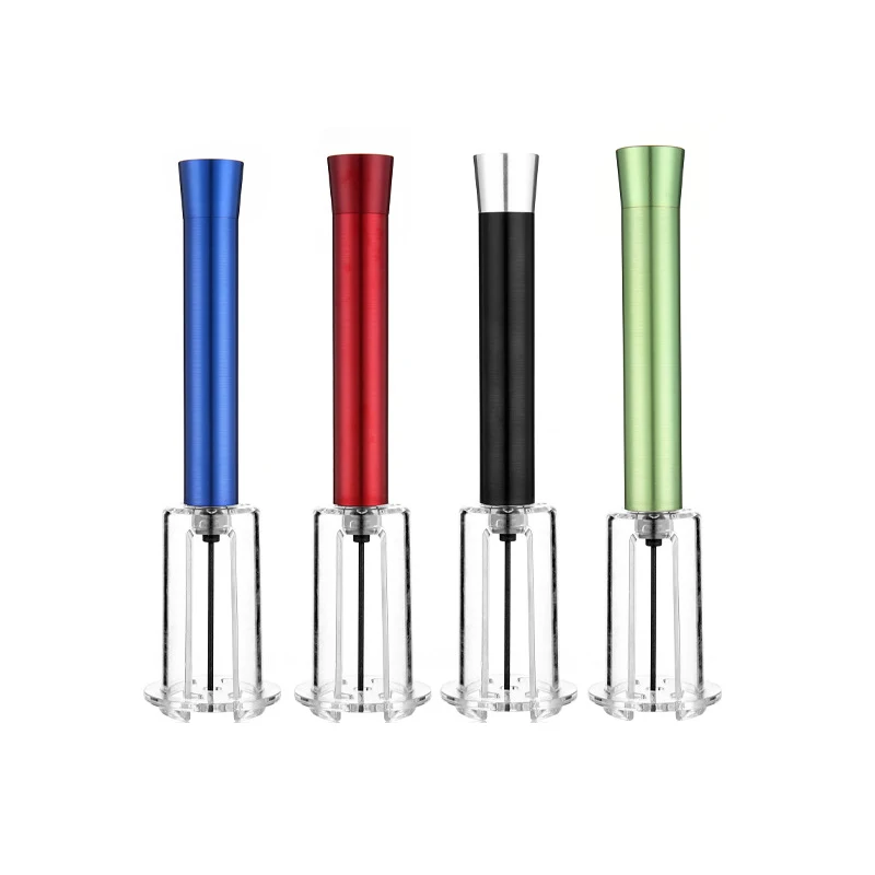 
Custom blank air pump wine bottle opener round air pressure wine opener 