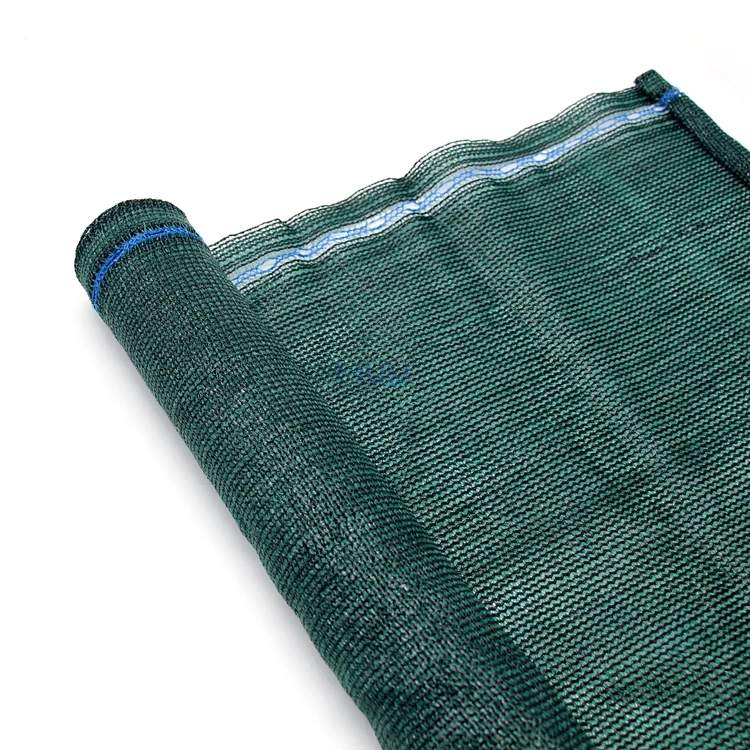 100% virgin HDPE shade mesh 120gsm dark green shade net