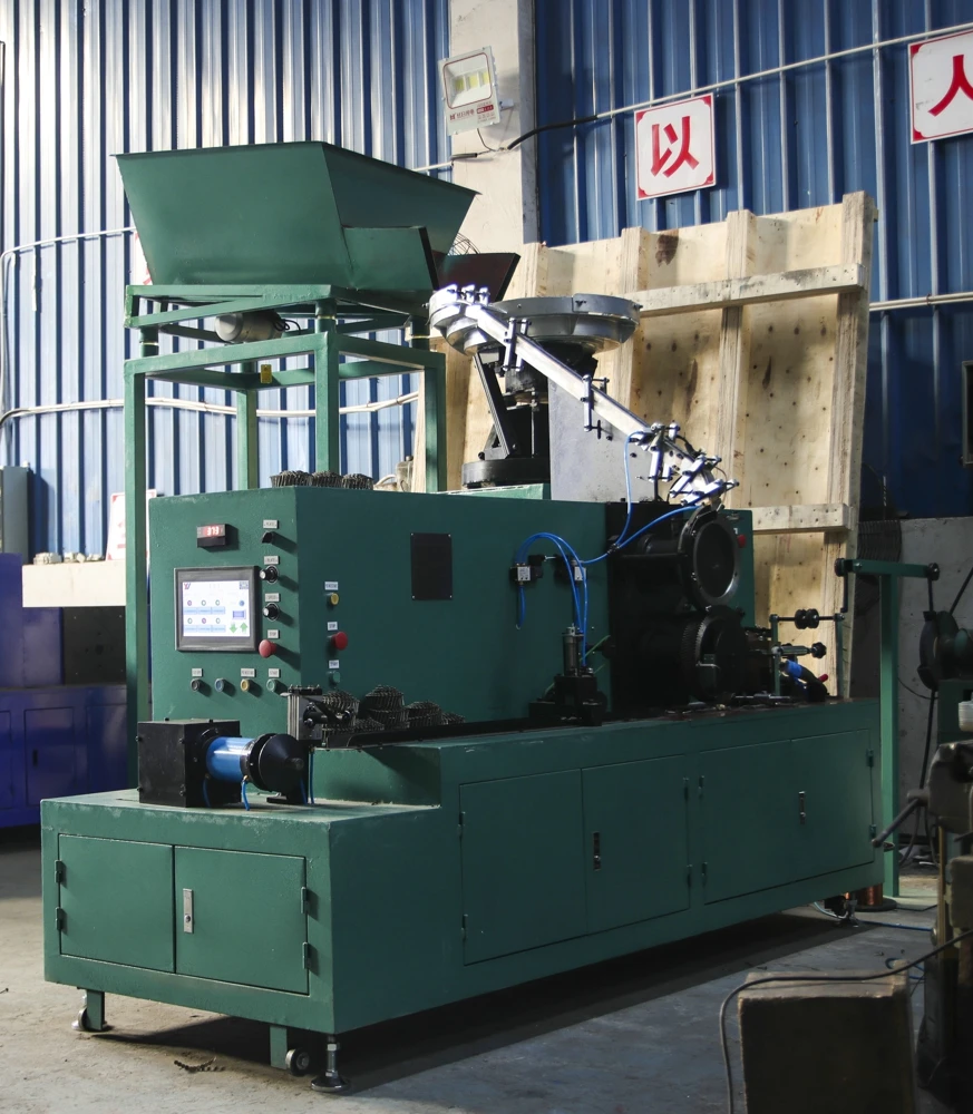 2021 POPLULAR Touch Panel Coil Roofing Nails Making Machine Collator