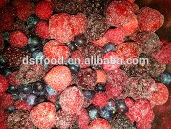 HACCP Chinese frozen vegetables and fruits 24 months shelf life IQF Mixed Berries