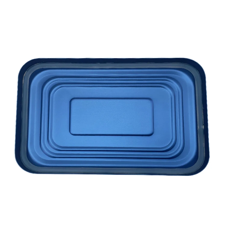 AOLIJUE Eco-friendly Metal Aluminum Food Container China Wholesale Food Packaging Bento Lunch Box For Kids Bpa Free