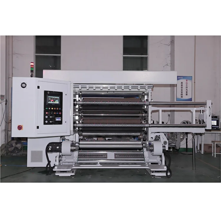 Roll cutter raw material tissue slitting rewinding machine cheap price paper roll cutting machine