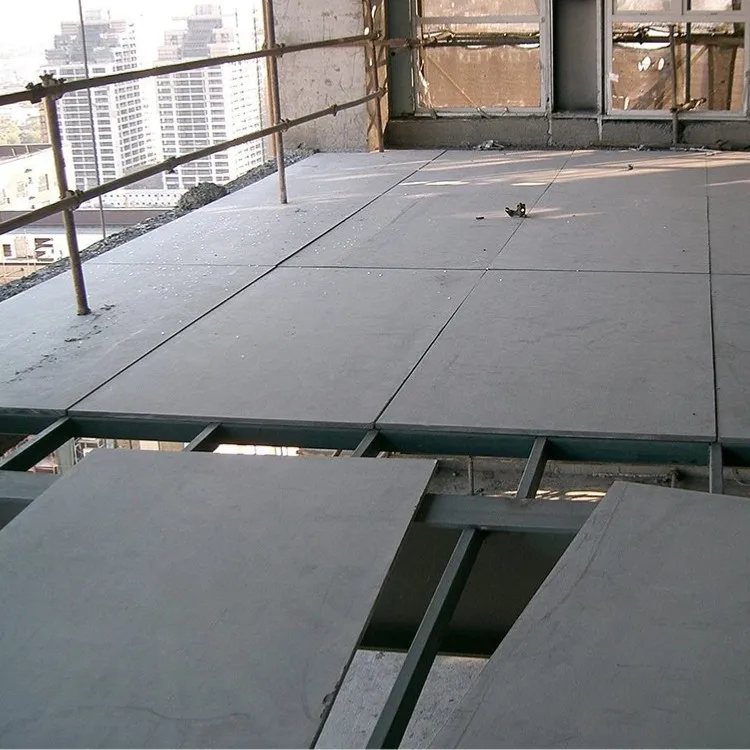 15-30mm High Quality Low Cost steel structure load -bearing wall  Loft Apartment or Partition Fiber Cement Board