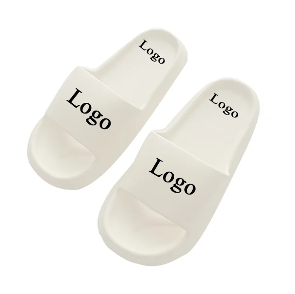 Wholesales Summer Office Sandal Customized Brand Slide Slippers Women Plain Blank Sandal Custom Logo EVA Slide Slippers