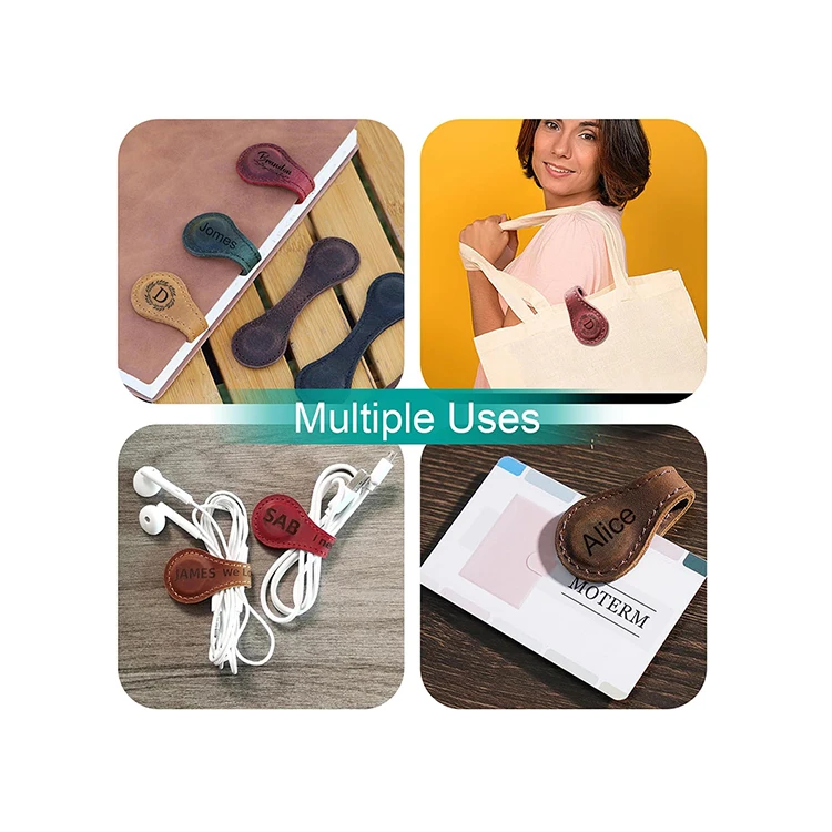 factory Custom Logo Bible vintage color leather bookmark Reading Accessory magnetic bible Book Marks Easy to read For gifts