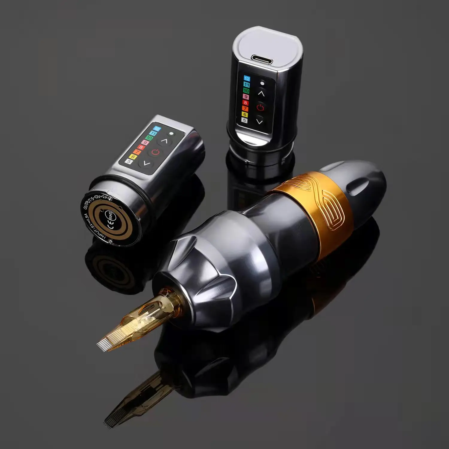 New style popular professional wireless rotary tattoo machine pen