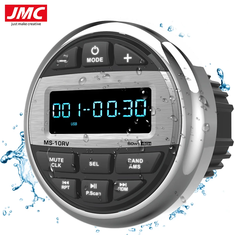 JMC MP3 Player Marine Radio FM Radio BT For Marine Golf