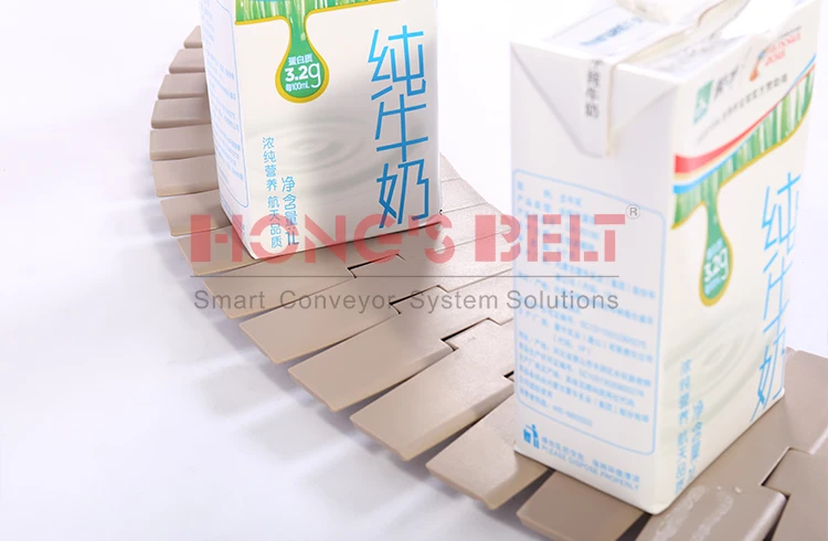 Hongsbelt HS-880TAB-K600 Transfer plastic chains Tabletop Chain for Beverage Industry