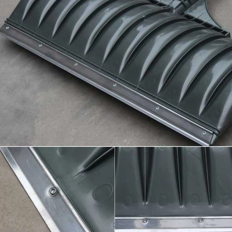 New Arrival Thickened Manganese Steel Large Capacity Easy Assembly Anti-skid Explosion-proof Safe Reliable Wheeled Snow Shovel