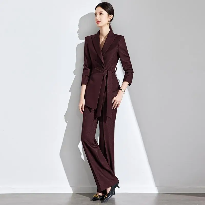 2024 новый осенне-зимний женский деловой костюм