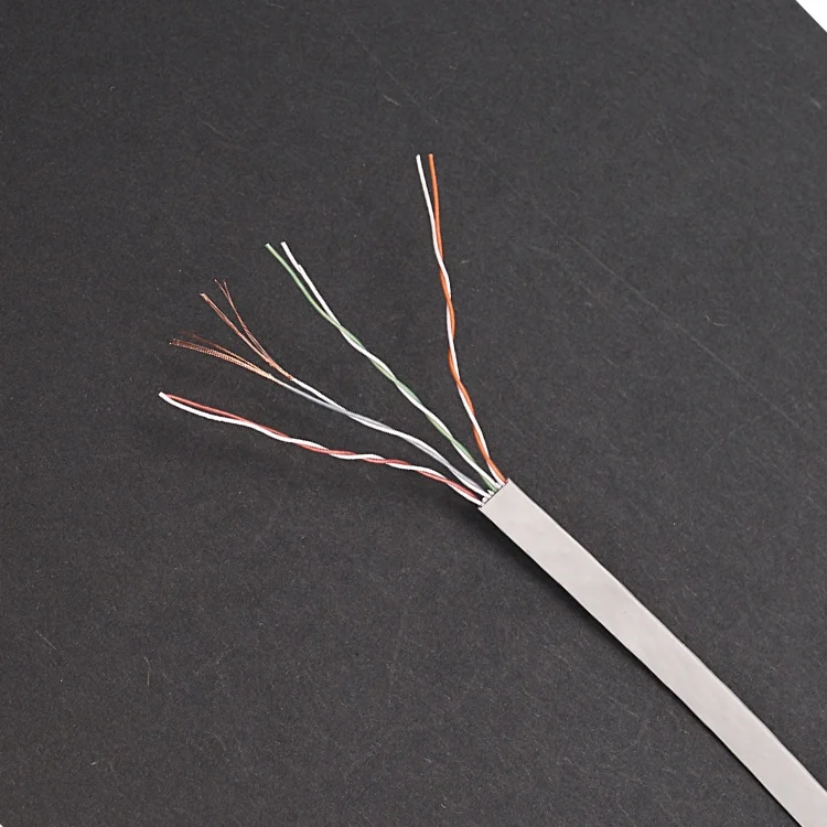 Cat8 Gold plated RJ45 26awg Pure Copper Flat Wire FTP Cat 6 Ethernet Cable Cat7 Patch Cord Network Cable