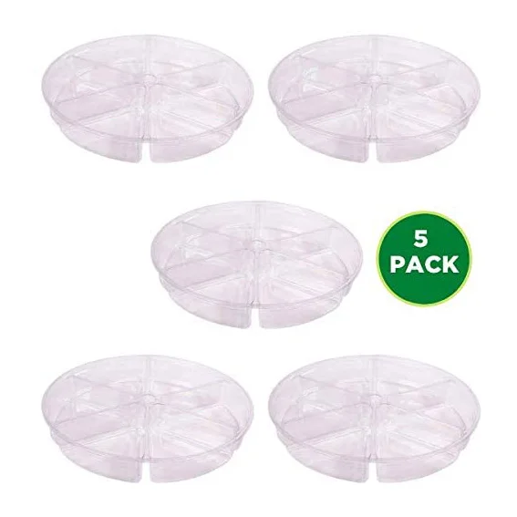 Hot Sell Plastic Plate Bowl Reusable Plastic Organizer Tray Food Packaging For Shop Restaurant Family Party Daily Use