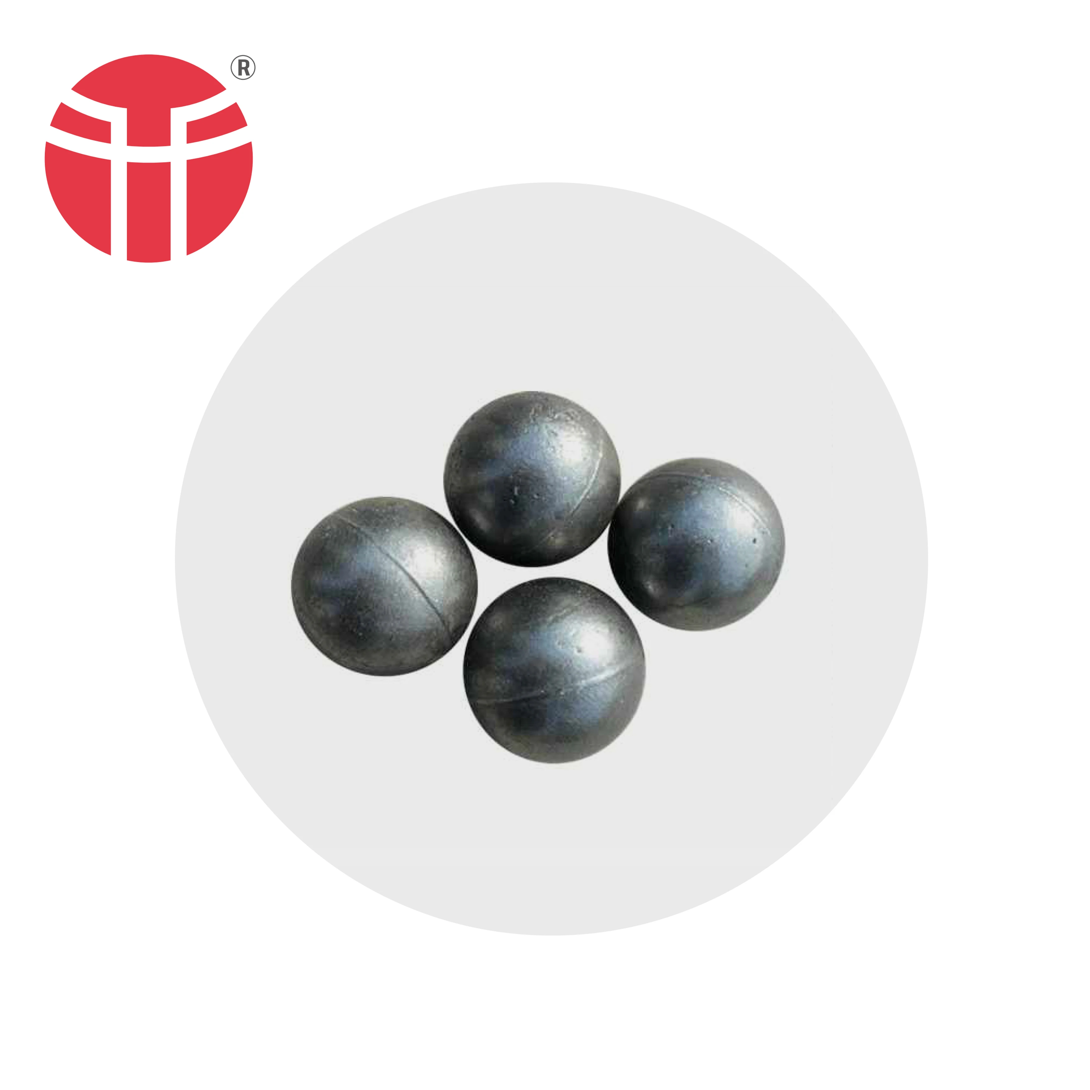 high hardness quality factory sale chrome cast casting grinding steel iron ball for ore cement plant ball mill 17 70 mm 1.5 inch