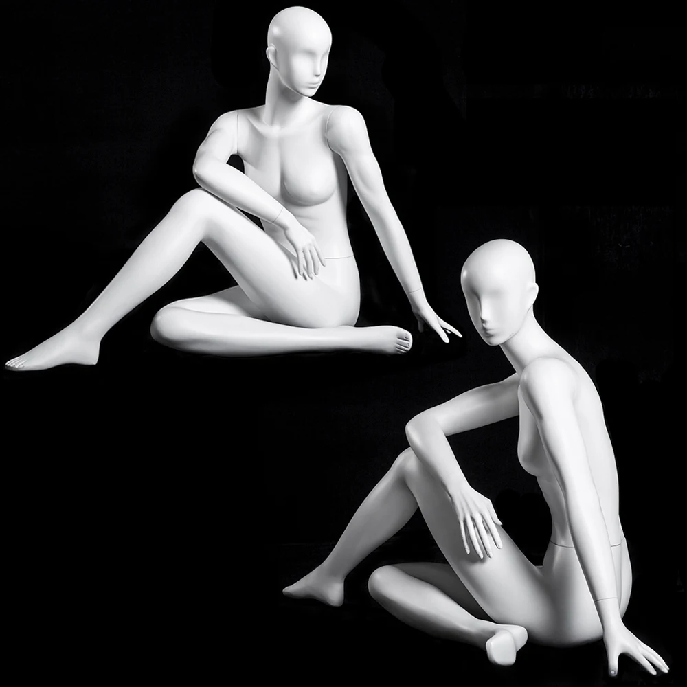 Abstract Yoga Girl Model Yoga Teacher Mannequin nangi girl YOGA 6