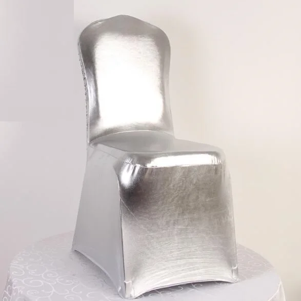 
Fashion Ruffled wedding sequin chair cover new design wedding chair cloth 