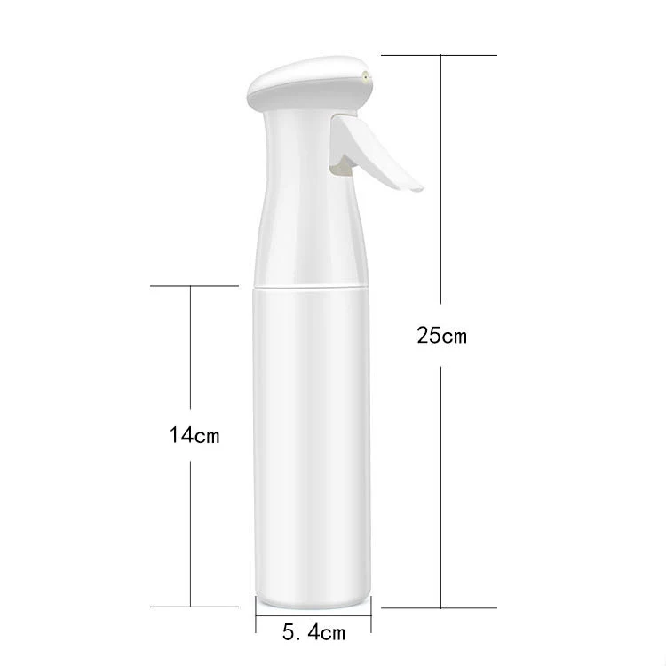 Cosmetic Salon Fine Mist Sprayer PET Mist Spray Bottle 200ml 300ml 500ml Use Plastic High Tension  Continuous Spray