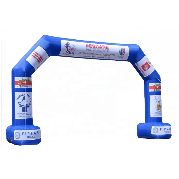 Wholesale Huge Inflatable Archway Outdoor Advertising Custom Print Led Lighting Entrance Inflatable Arch
