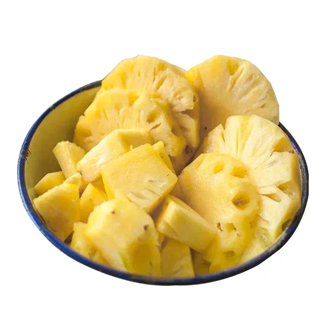 Wholesale BRC certified IQF Frozen Fruit IQF Pineapple Price Bulk Packaging
