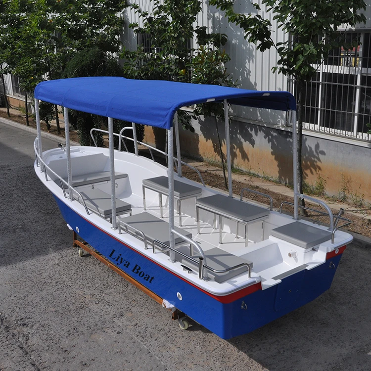 China boats &ships 19feet transport boat passenger with outboard engine for sale