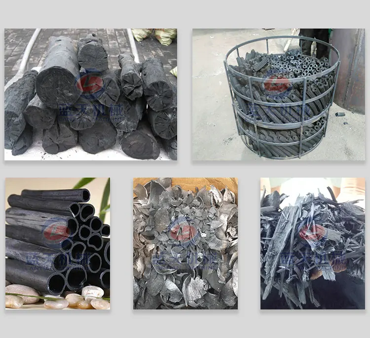 wood biomass waste sawdust briquette charcoal furnace carbonize machine stove kiln price