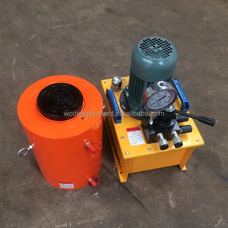 2024 WODETEC Super High Pressure Prestressed Tensioning Machinery ZB Series Hydraulic Electric Oil Pump For Jack