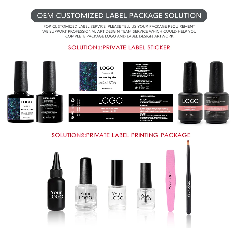 2022 New 3 Colors In 1 Non-Flow Solid Pudding Cream Gel Nail Polish Gillter Pudding Paint Gel