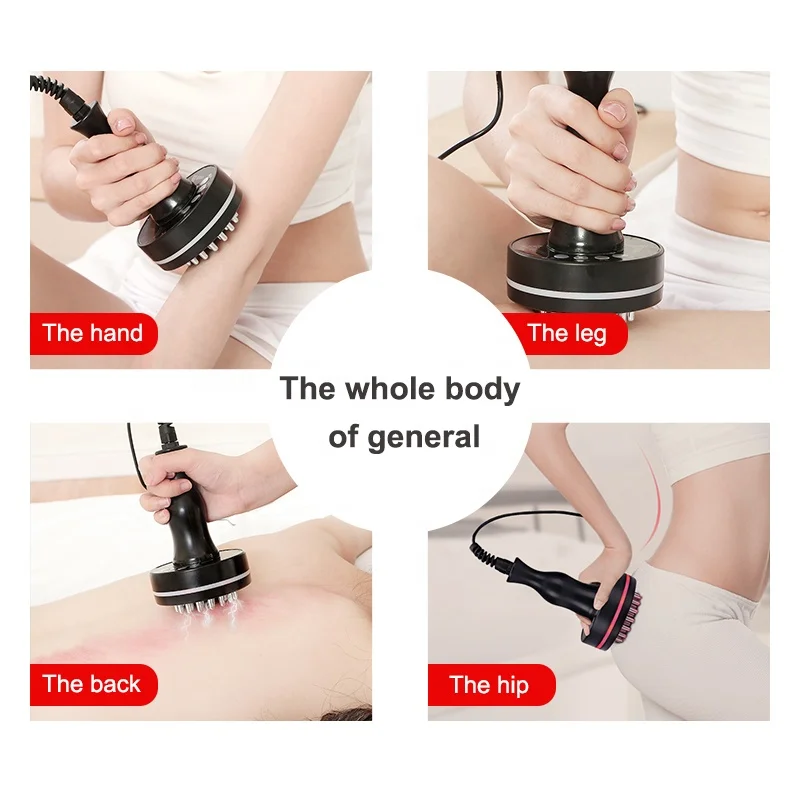 Electric Cupping Therapy Set Cordless Cellulite Gua Sha Body behind Back Massage Tool Scraping Massager