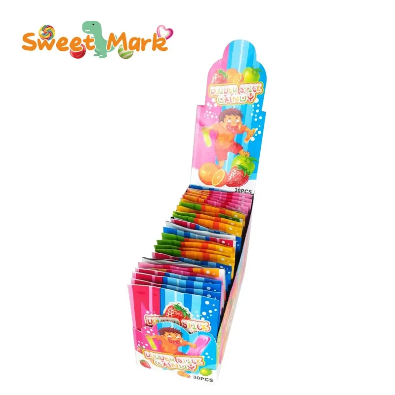 Funny Food Snacks Milk Dried Cheese Bar with Sour Powder Candy