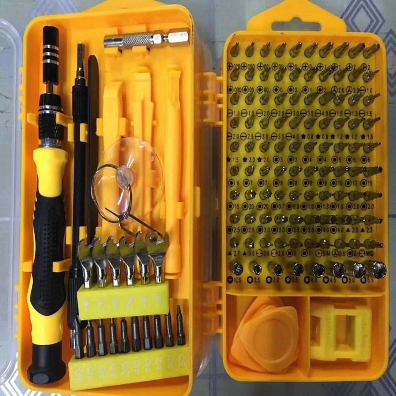 115 in 1 138 in 1 Precision screwdriver set magnetic DIY screw driver for electronics pc repair