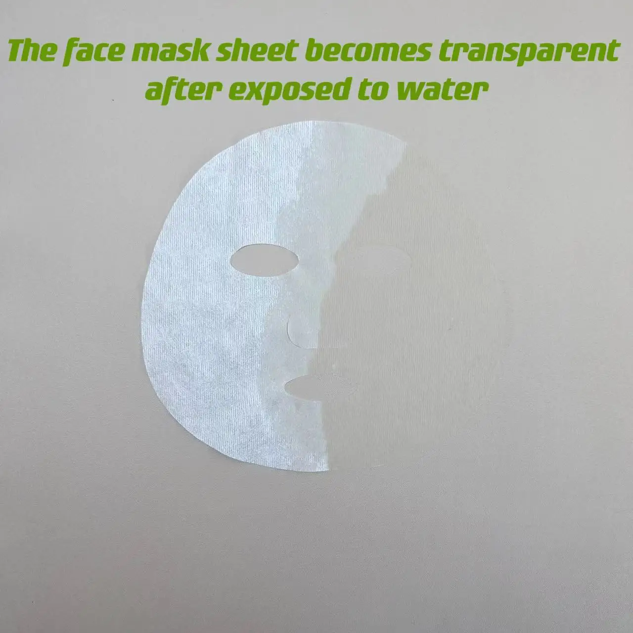 Face Sheet Mask Disposable spunlace non-woven fabrics dry mask sheet ultra thin Copper ammonia fibre face sheet mask